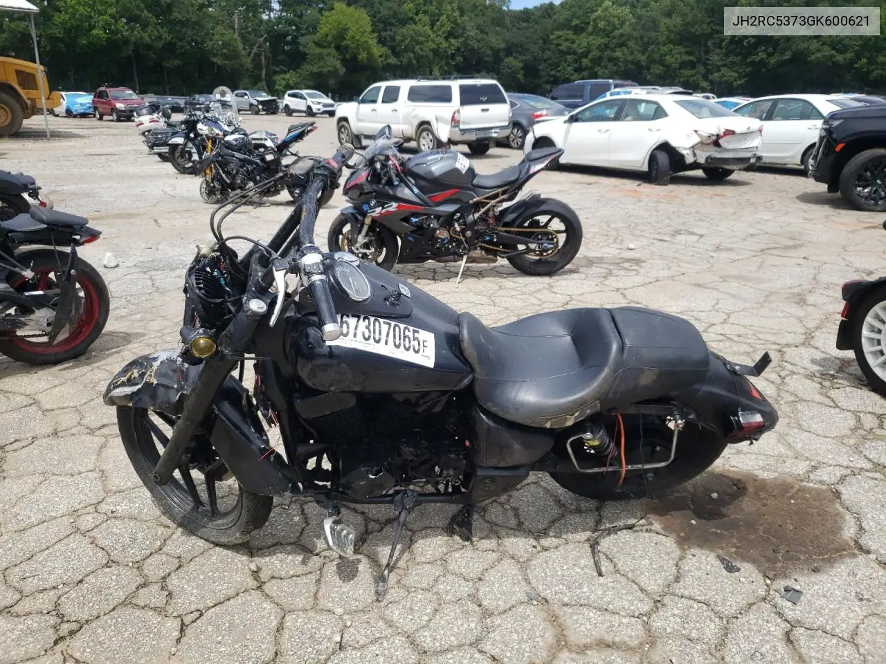 2016 Honda Vt750 C2B VIN: JH2RC5373GK600621 Lot: 67307065