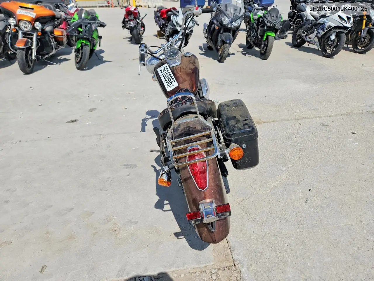 2018 Honda Vt750 C VIN: JH2RC5001JK400125 Lot: 59168966
