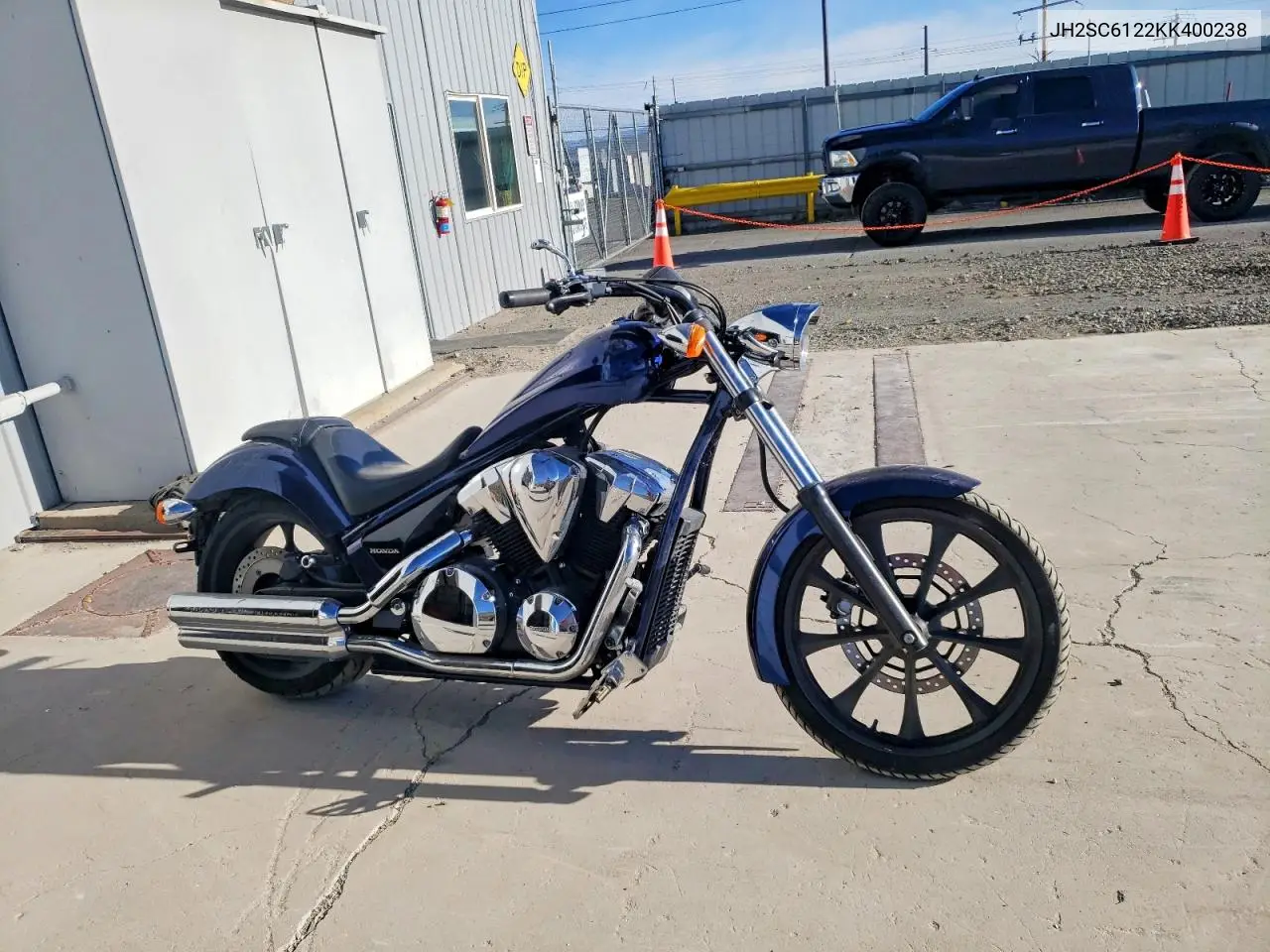 2019 Honda Vt1300 Cx VIN: JH2SC6122KK400238 Lot: 46914966