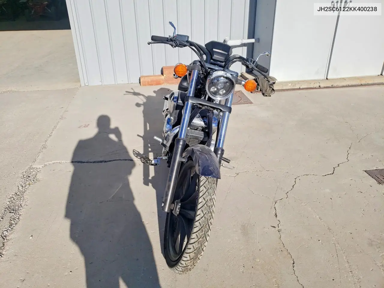2019 Honda Vt1300 Cx VIN: JH2SC6122KK400238 Lot: 46914966