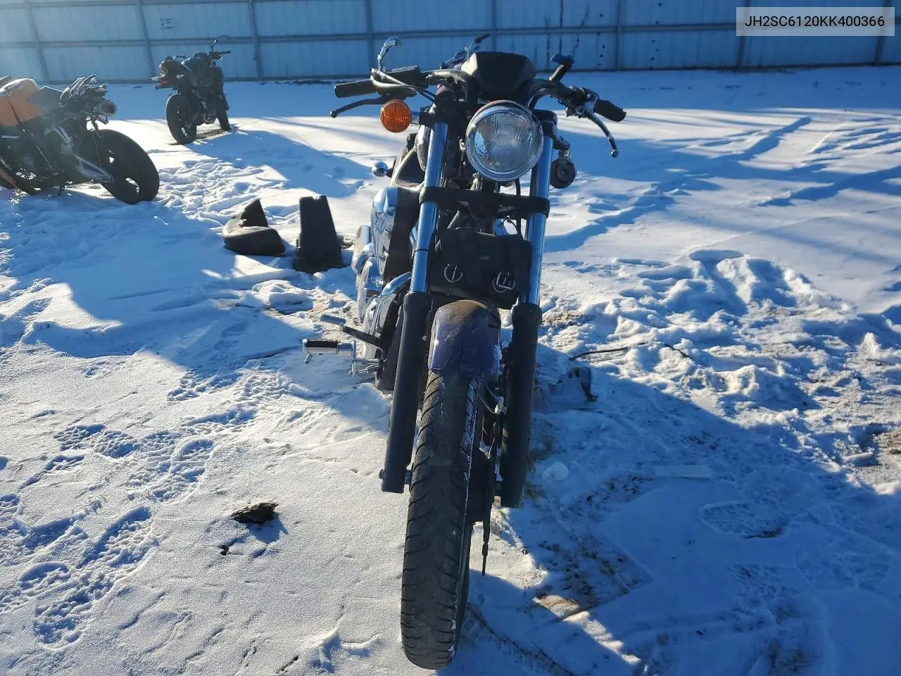 2019 Honda Vt1300 Cx VIN: JH2SC6120KK400366 Lot: 47825856