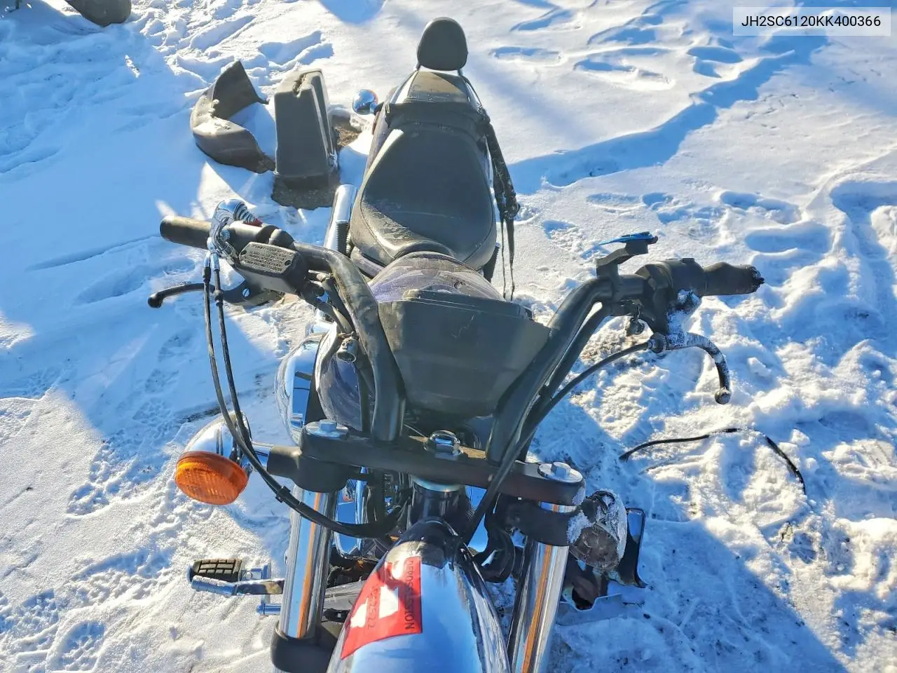 2019 Honda Vt1300 Cx VIN: JH2SC6120KK400366 Lot: 47825856