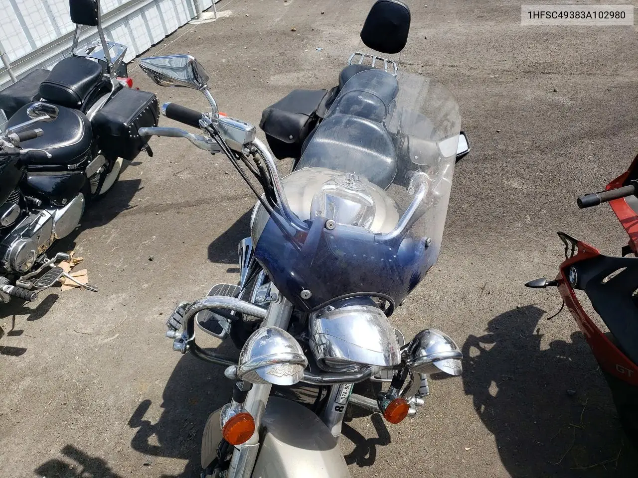2003 Honda Vtx1800 S VIN: 1HFSC49383A102980 Lot: 53012896
