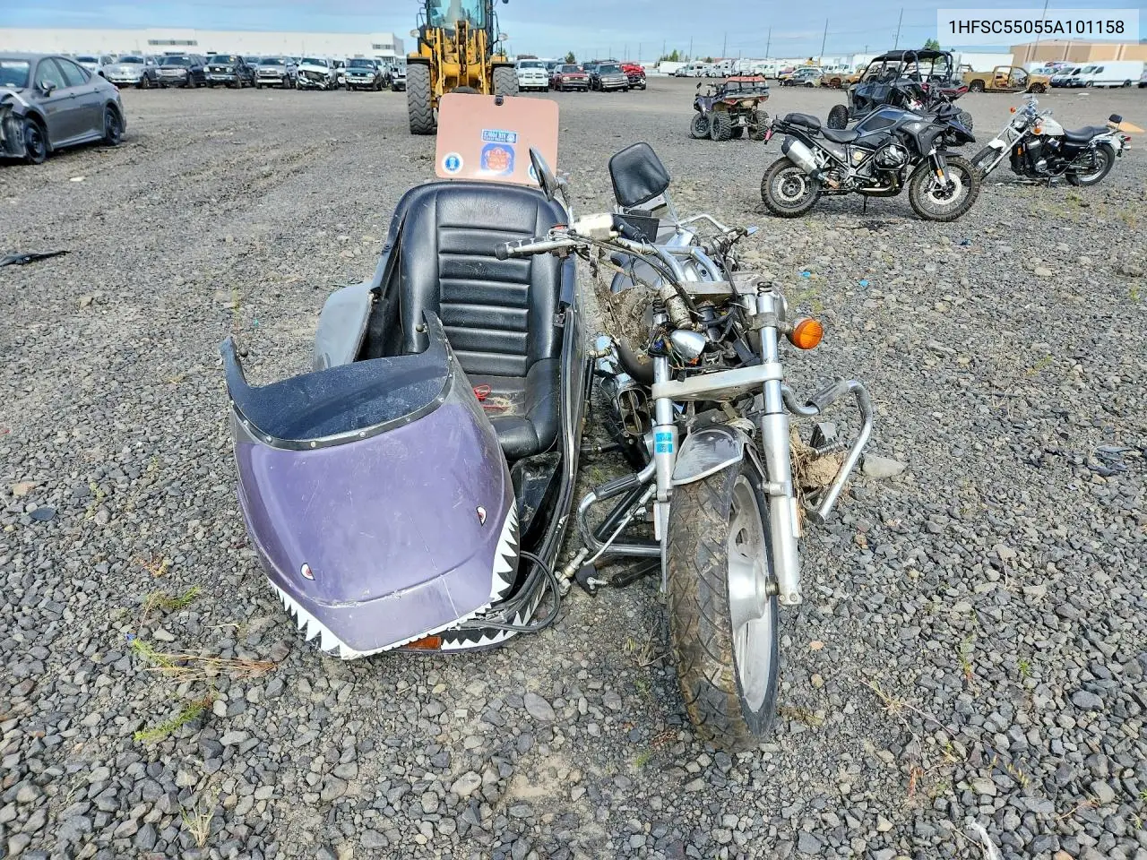 2005 Honda Vtx1300 C VIN: 1HFSC55055A101158 Lot: 56476056