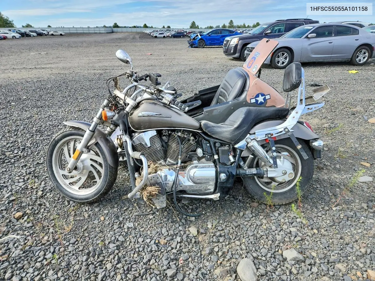 2005 Honda Vtx1300 C VIN: 1HFSC55055A101158 Lot: 56476056