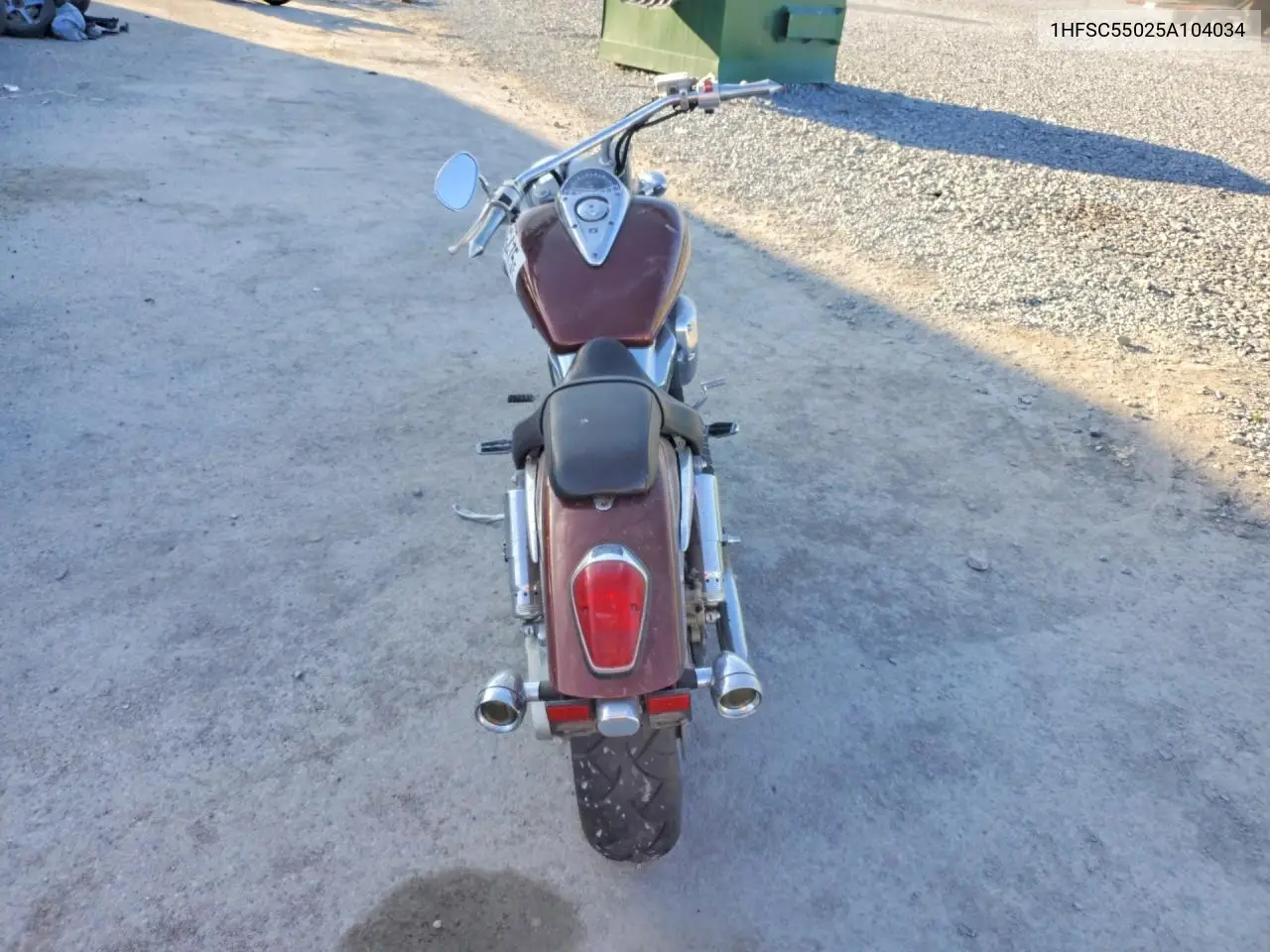 2005 Honda Vtx1300 VIN: 1HFSC55025A104034 Lot: 59649296