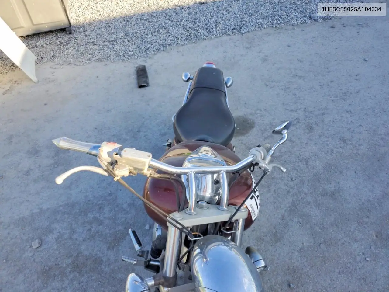 2005 Honda Vtx1300 VIN: 1HFSC55025A104034 Lot: 59649296