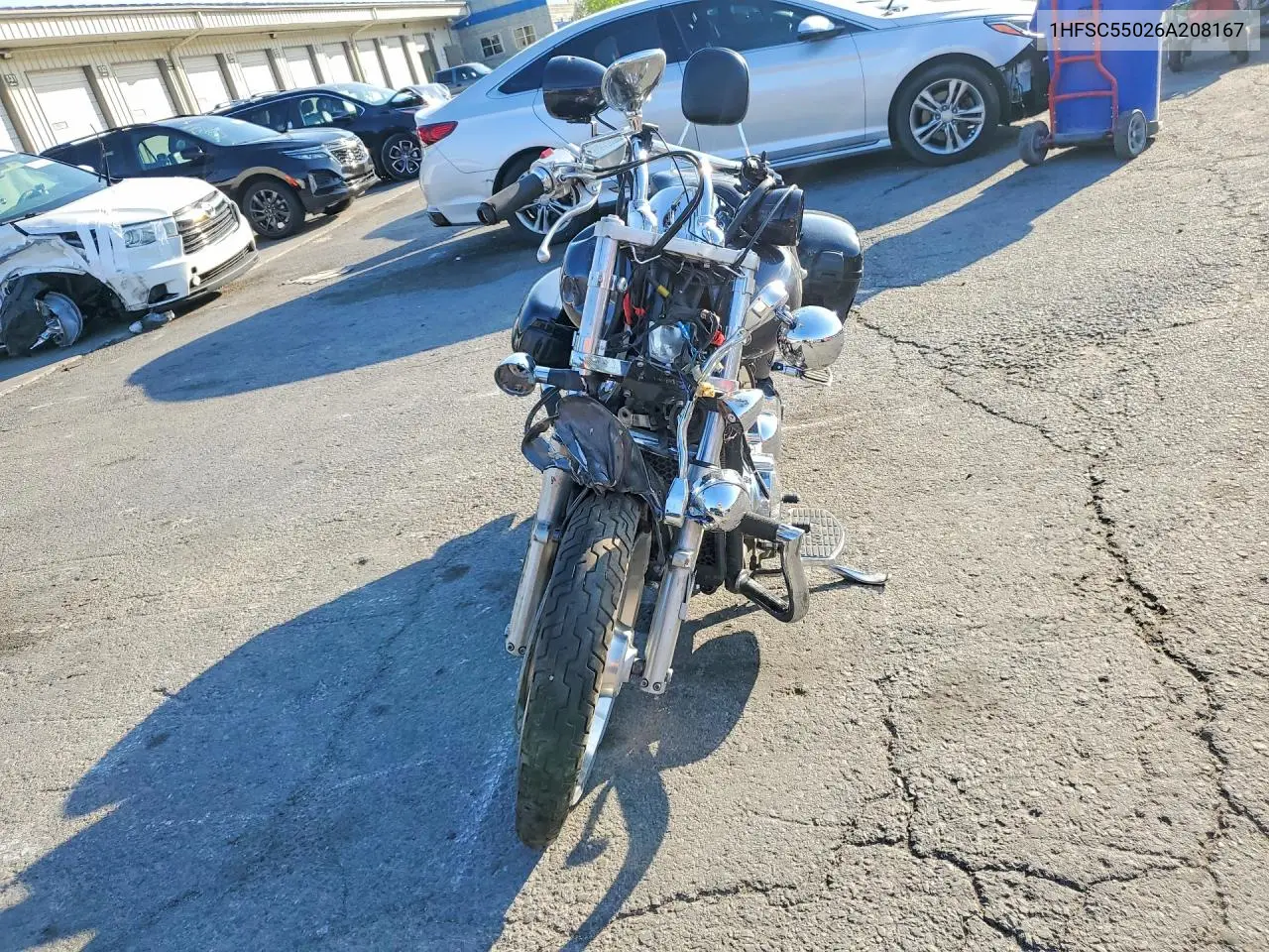 2006 Honda Vtx1300 C VIN: 1HFSC55026A208167 Lot: 50658856
