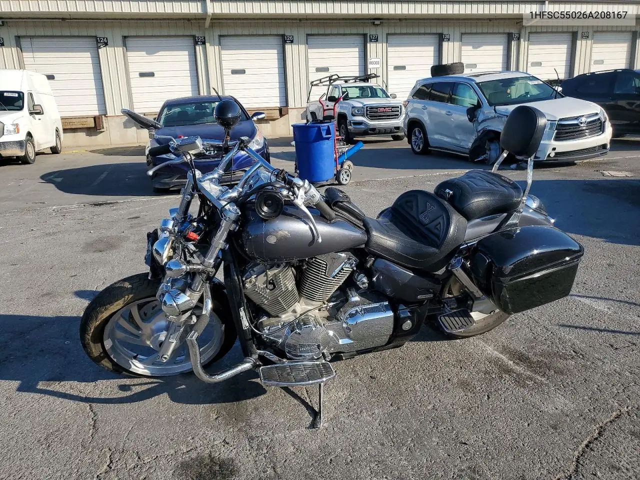 2006 Honda Vtx1300 C VIN: 1HFSC55026A208167 Lot: 50658856
