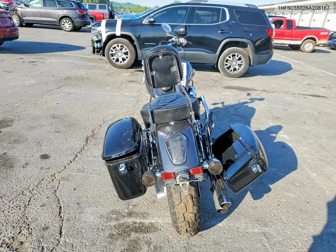 2006 Honda Vtx1300 C VIN: 1HFSC55026A208167 Lot: 50658856