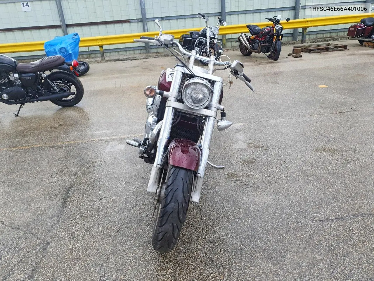 2006 Honda Vtx1800 F2 VIN: 1HFSC46E66A401006 Lot: 56593416
