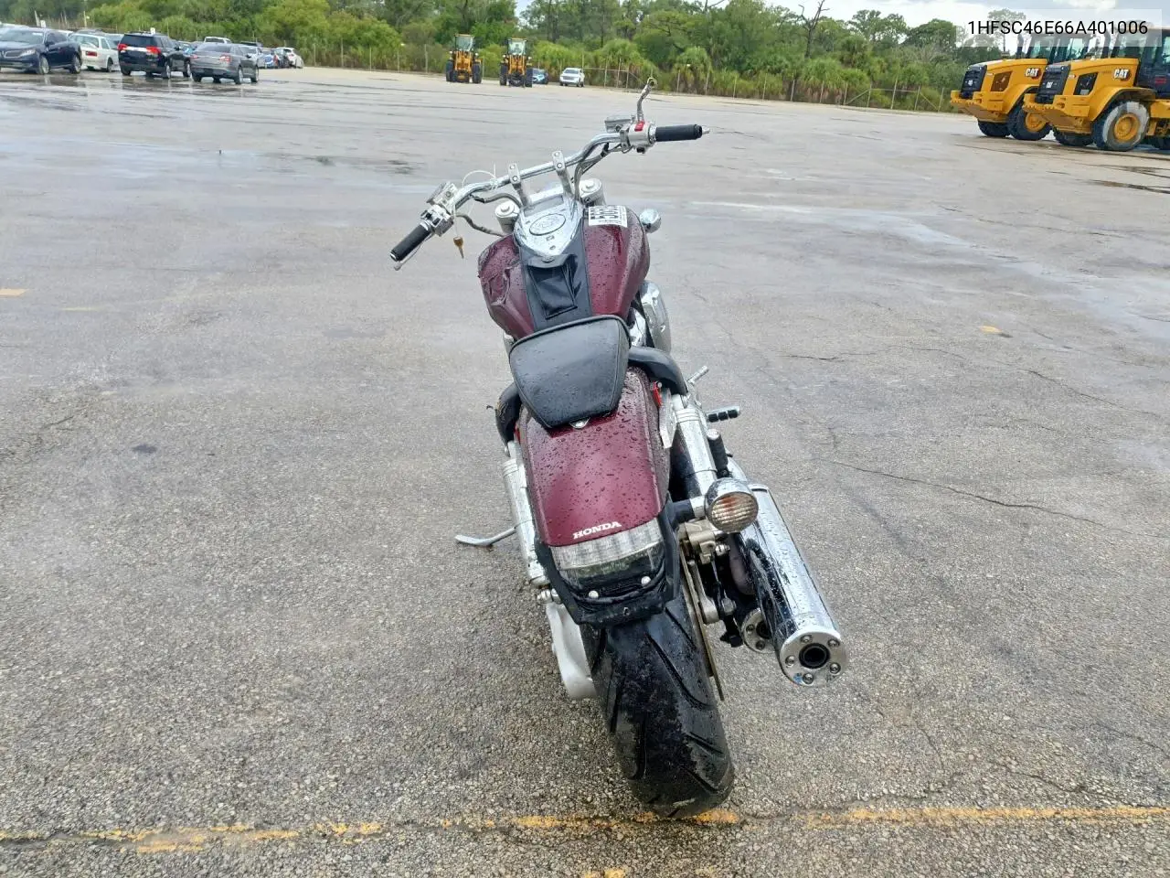 2006 Honda Vtx1800 F2 VIN: 1HFSC46E66A401006 Lot: 56593416