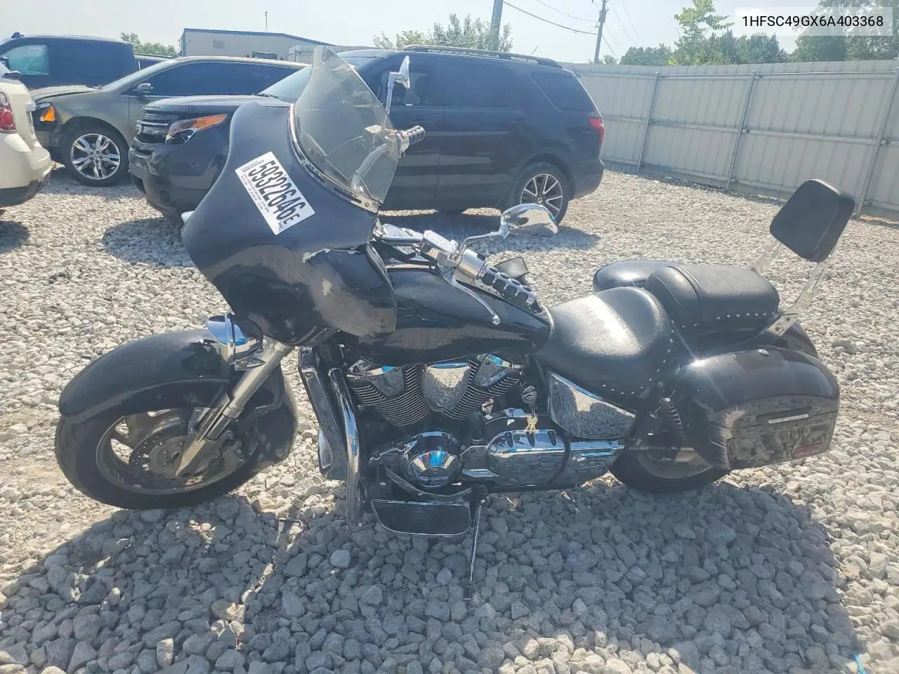 2006 Honda Vtx1800 N3 VIN: 1HFSC49GX6A403368 Lot: 59322646