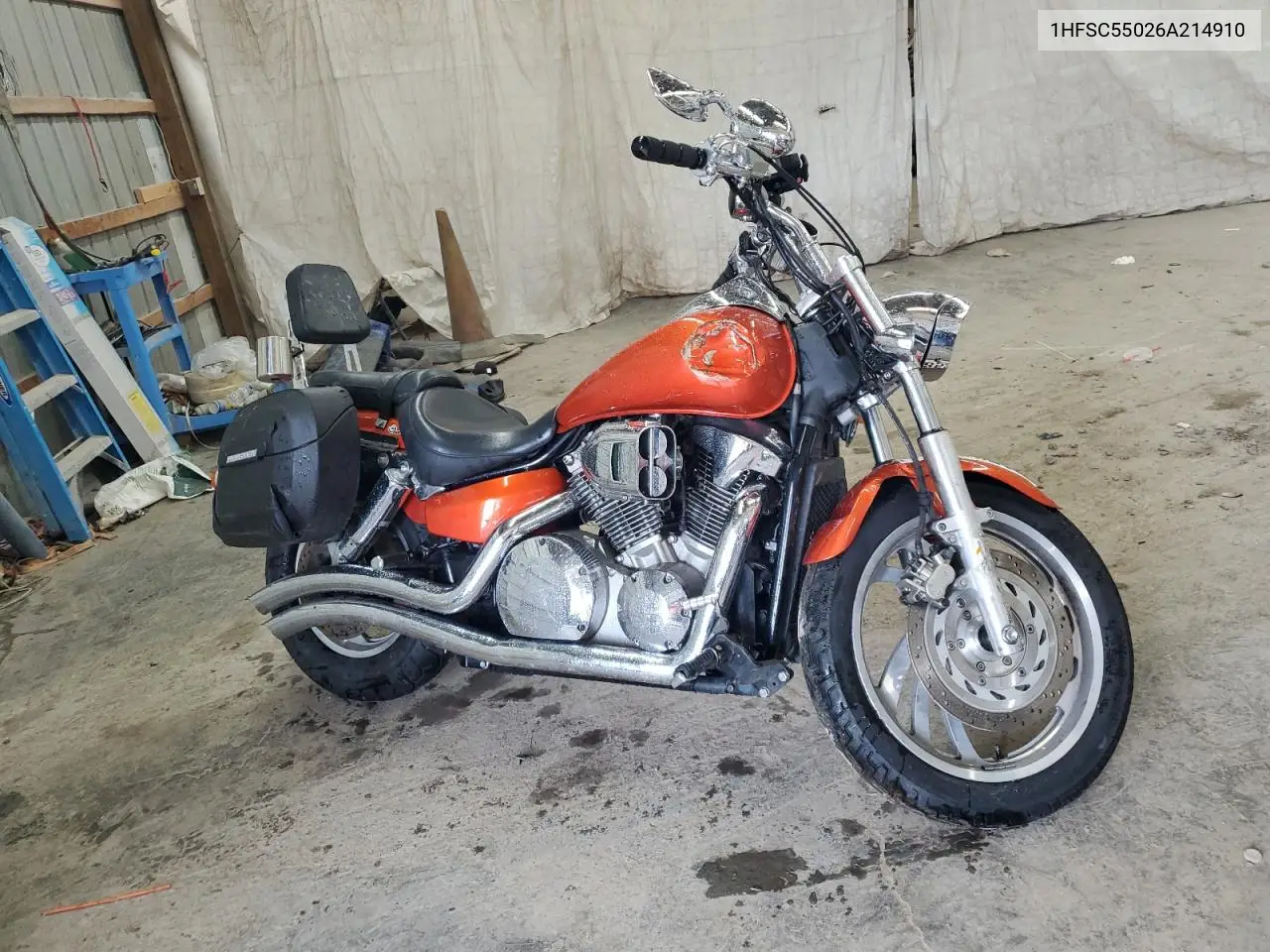 2006 Honda Vtx1300 C VIN: 1HFSC55026A214910 Lot: 73981705