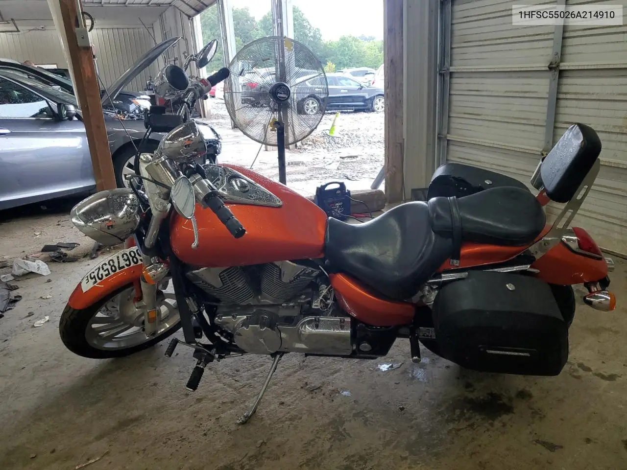 2006 Honda Vtx1300 C VIN: 1HFSC55026A214910 Lot: 73981705