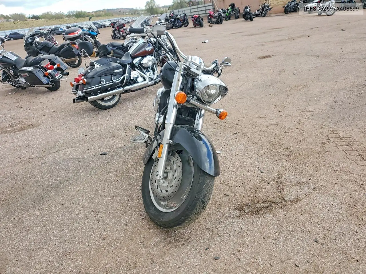 2007 Honda Vtx1300 R VIN: 1HFSC52697A408599 Lot: 48905396