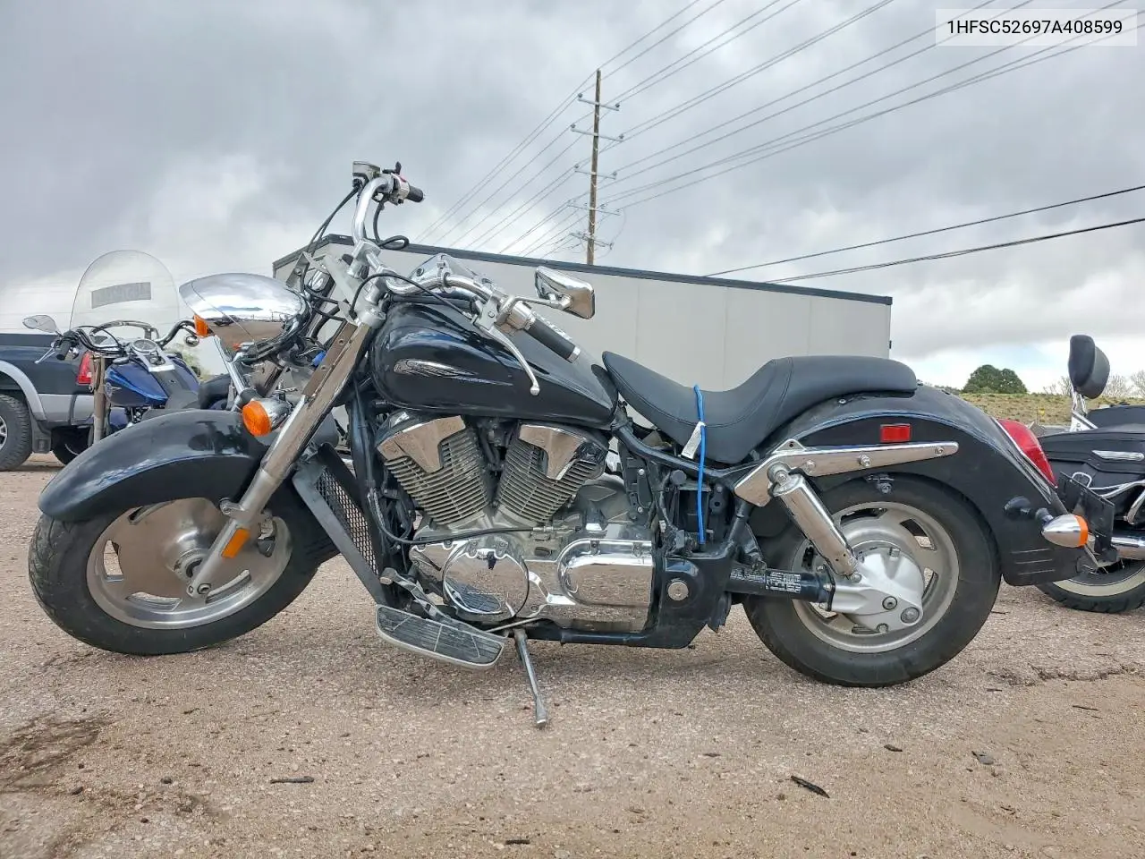 2007 Honda Vtx1300 R VIN: 1HFSC52697A408599 Lot: 48905396