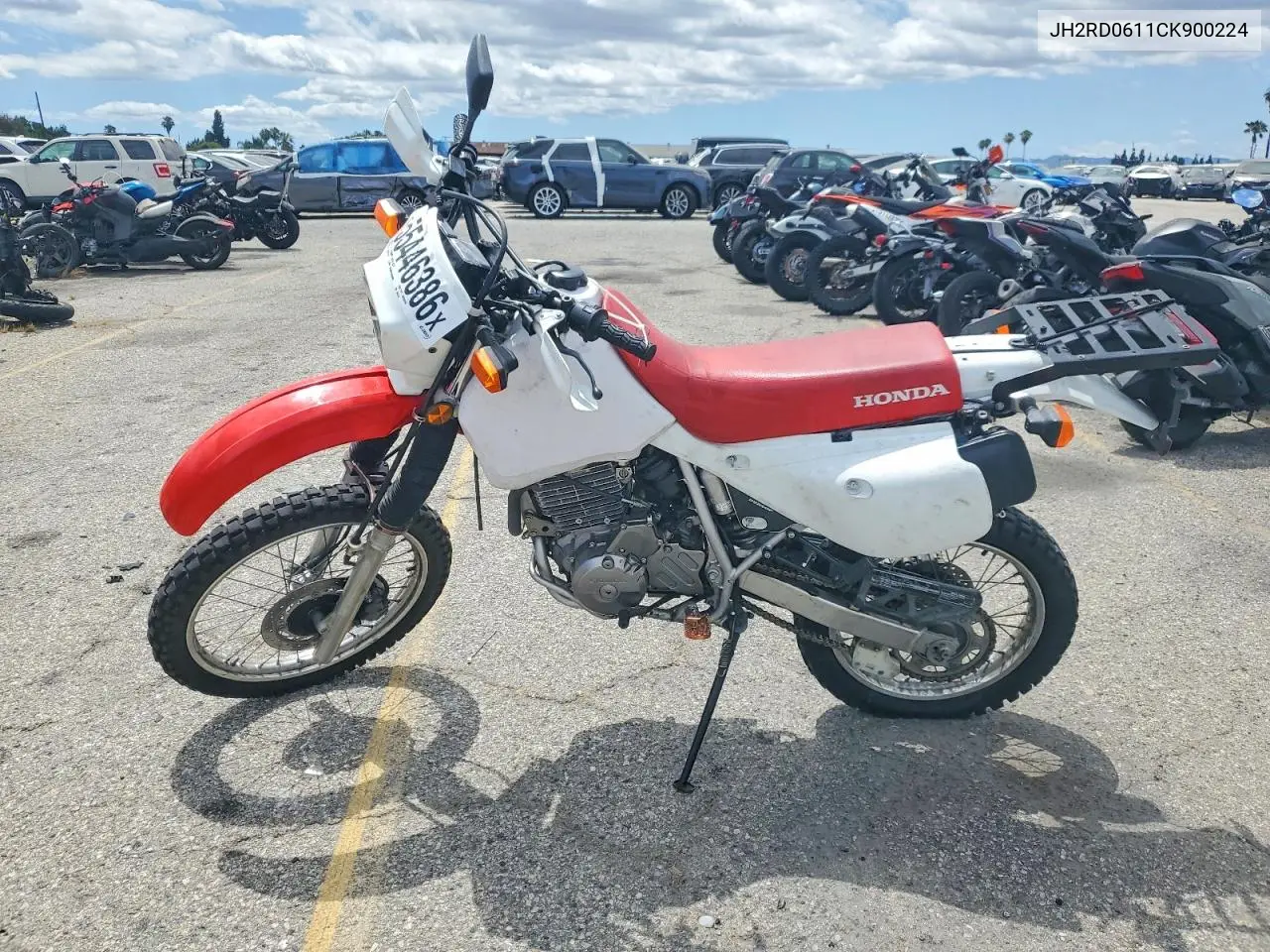 2012 Honda Xr650 L VIN: JH2RD0611CK900224 Lot: 55446386