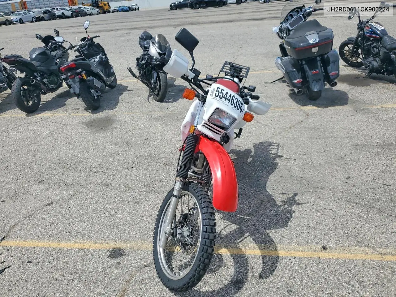 2012 Honda Xr650 L VIN: JH2RD0611CK900224 Lot: 55446386