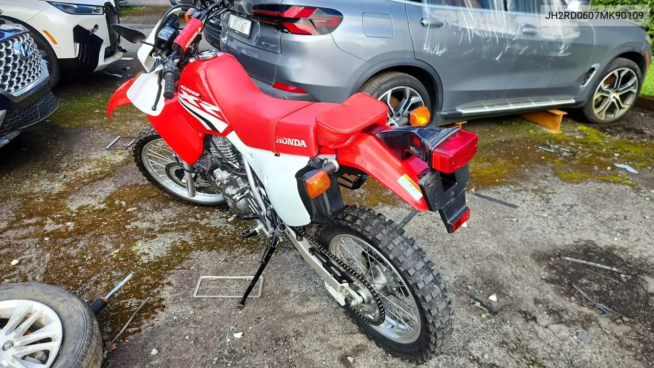 2021 Honda Xr650 L VIN: JH2RD0607MK90109 Lot: 48491366