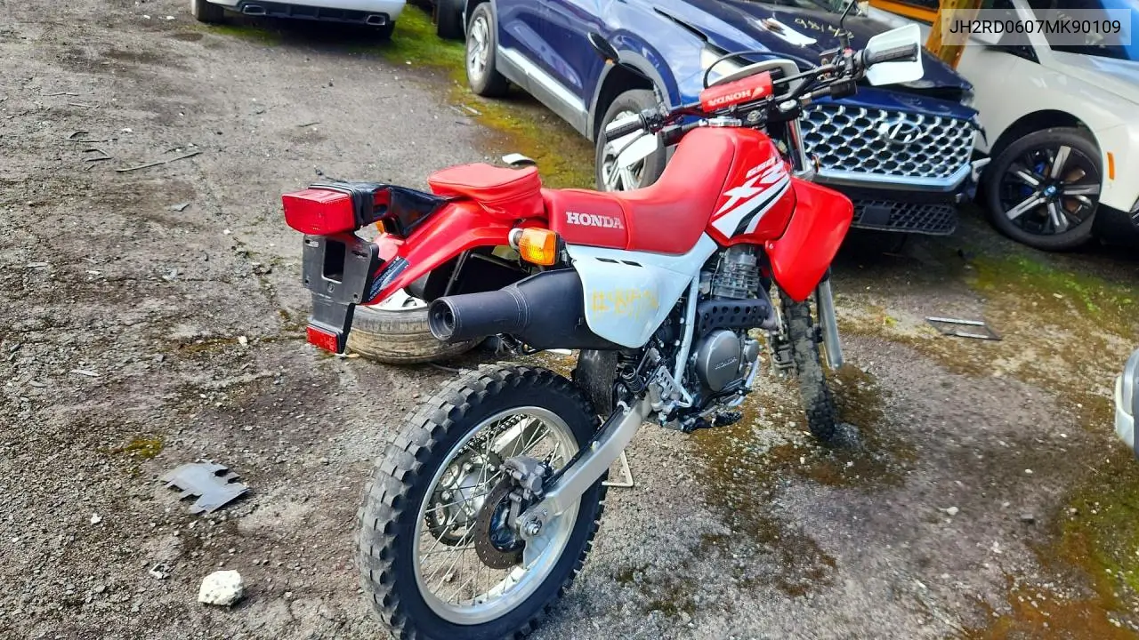 2021 Honda Xr650 L VIN: JH2RD0607MK90109 Lot: 48491366