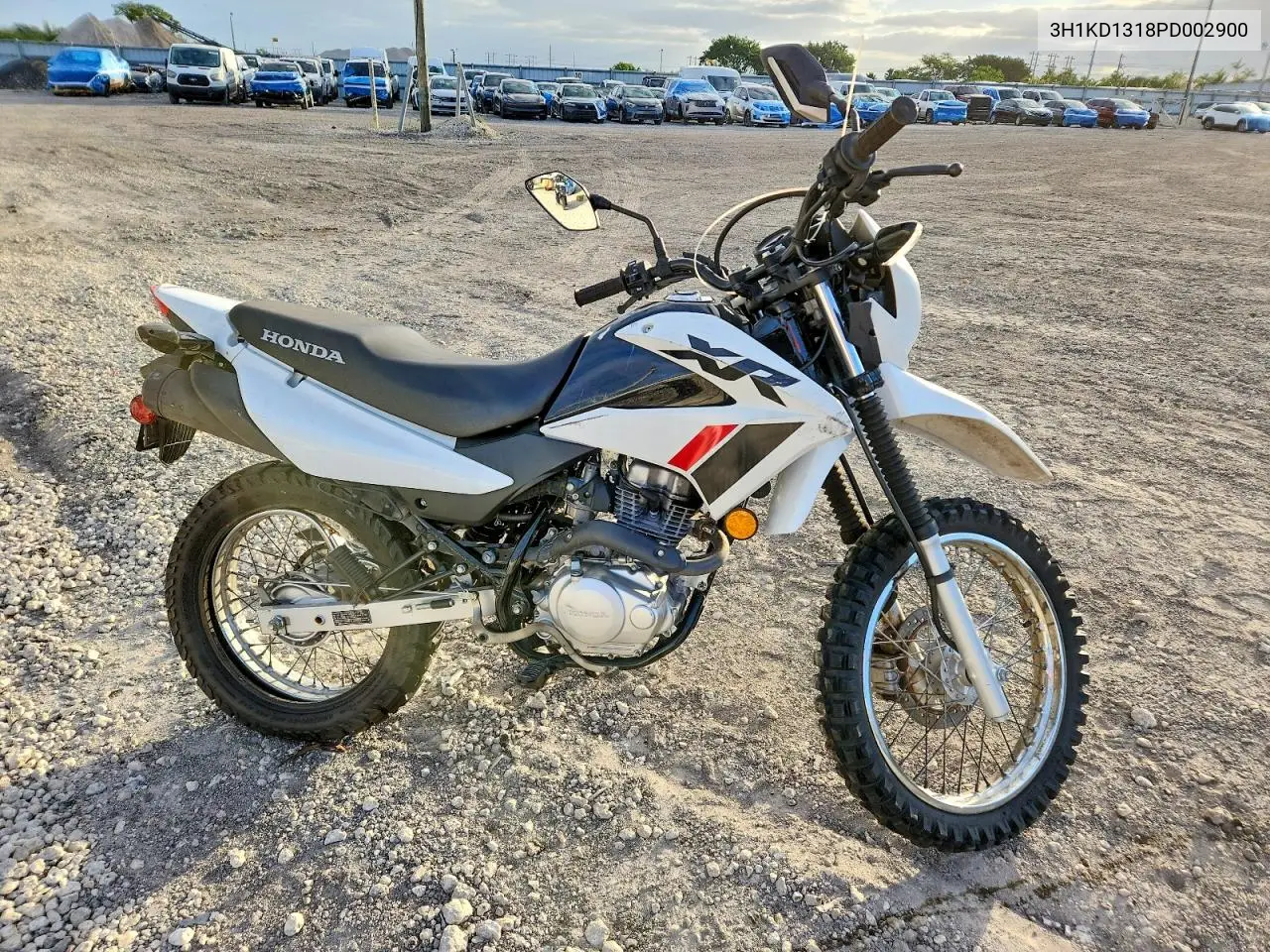2023 Honda Xr150L E VIN: 3H1KD1318PD002900 Lot: 49266576
