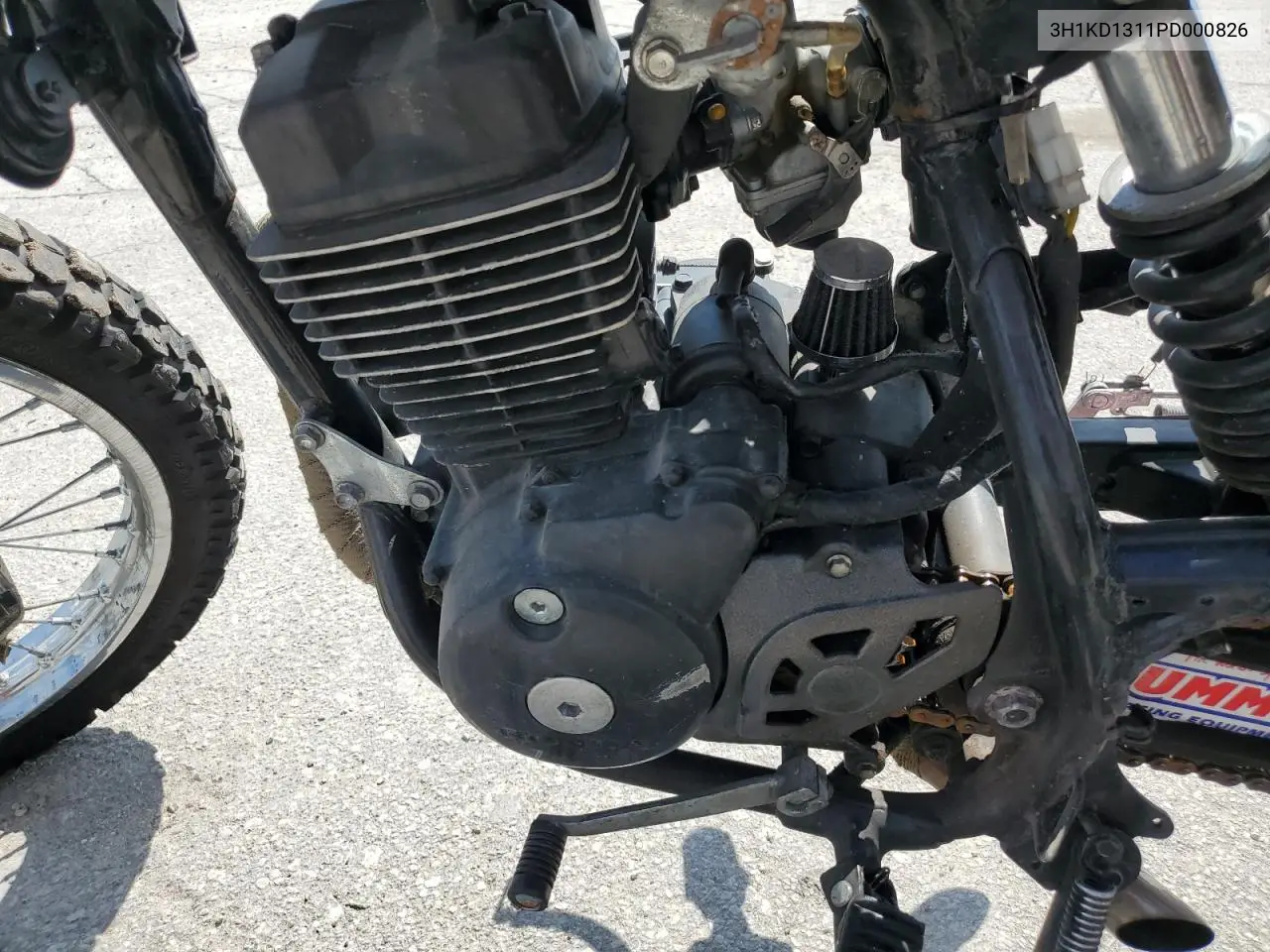 2023 Honda Xr150L E VIN: 3H1KD1311PD000826 Lot: 55872546