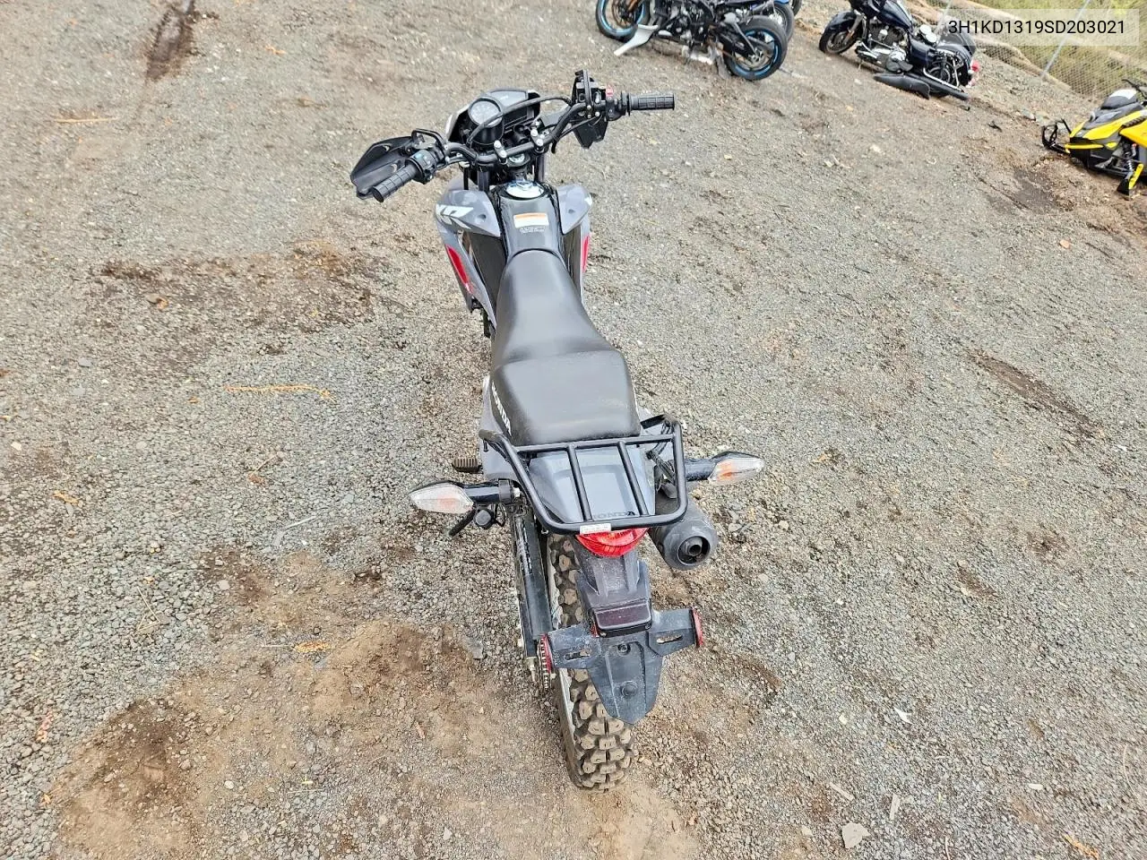 2025 Honda Xr150L E VIN: 3H1KD1319SD203021 Lot: 50926086