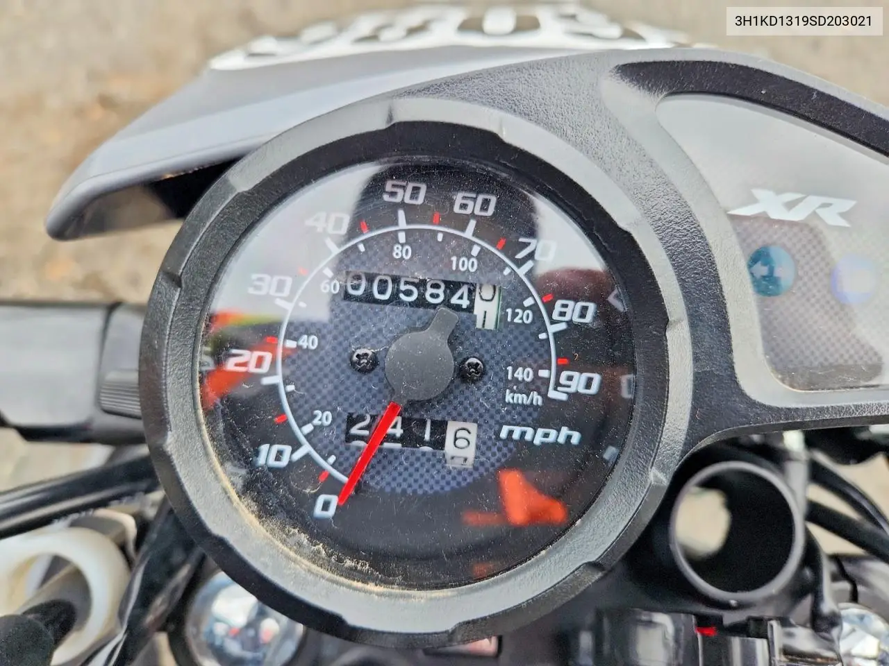 2025 Honda Xr150L E VIN: 3H1KD1319SD203021 Lot: 50926086
