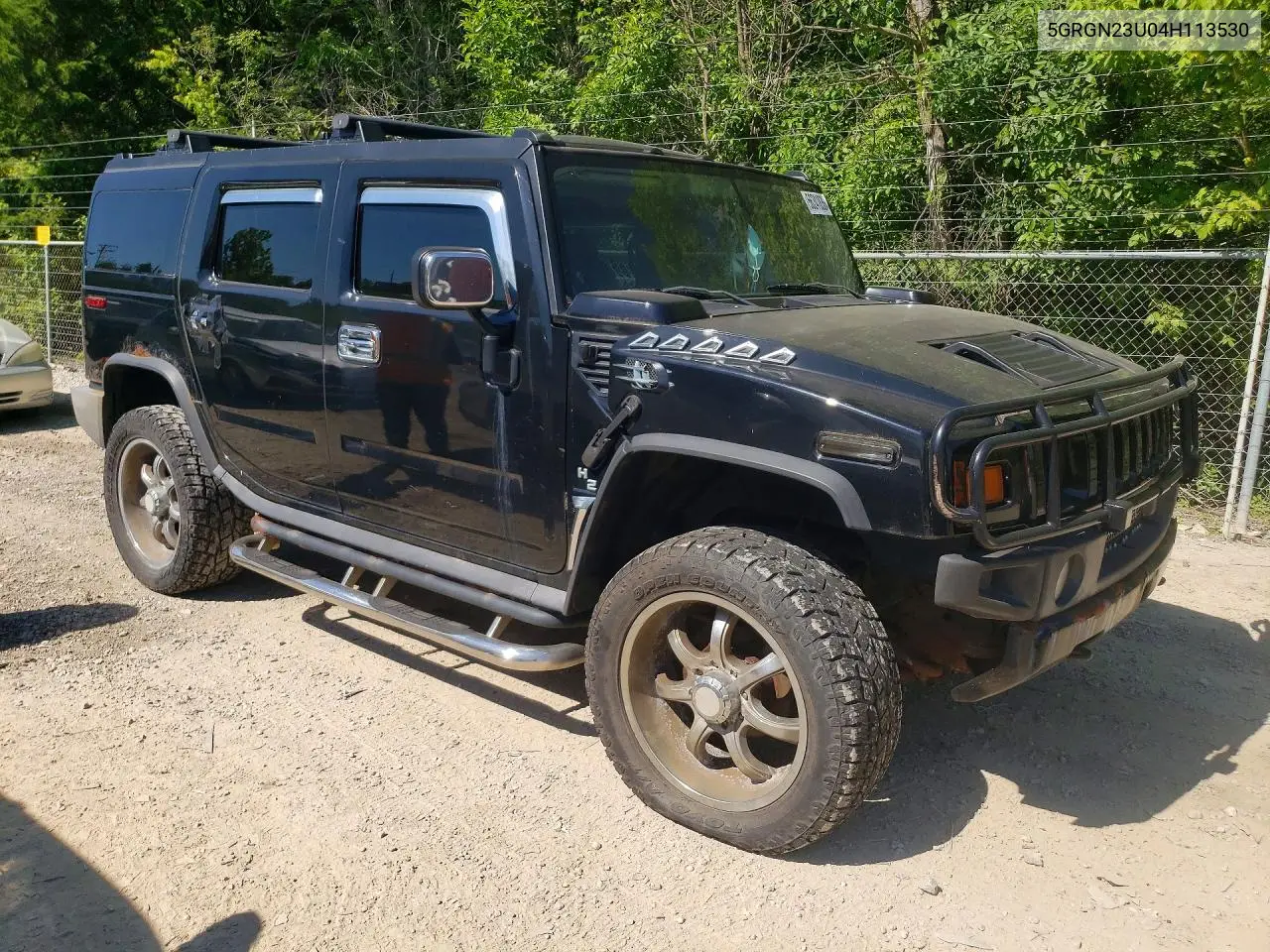 2004 Hummer H2 VIN: 5GRGN23U04H113530 Lot: 56241836