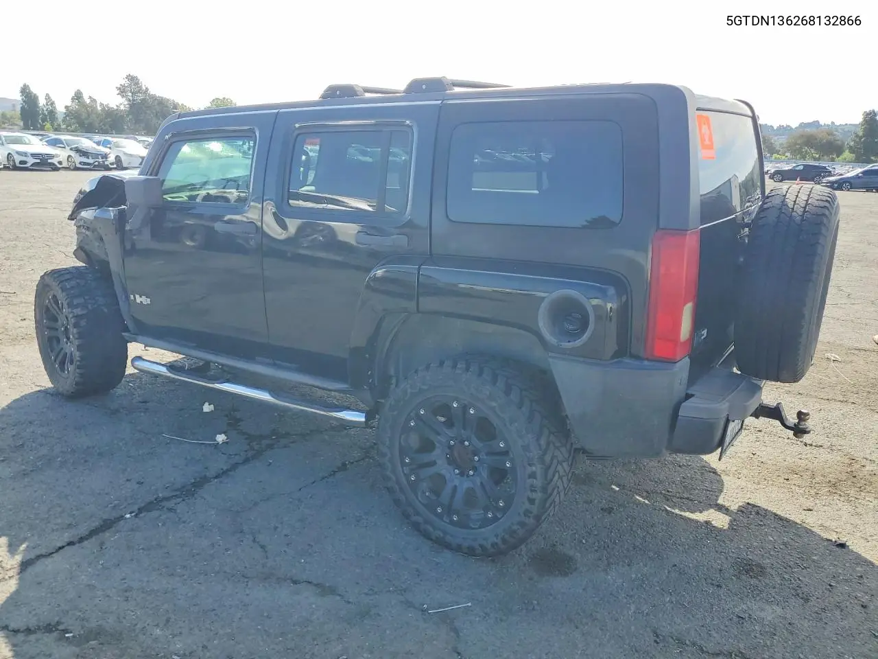 2006 Hummer H3 VIN: 5GTDN136268132866 Lot: 52452086