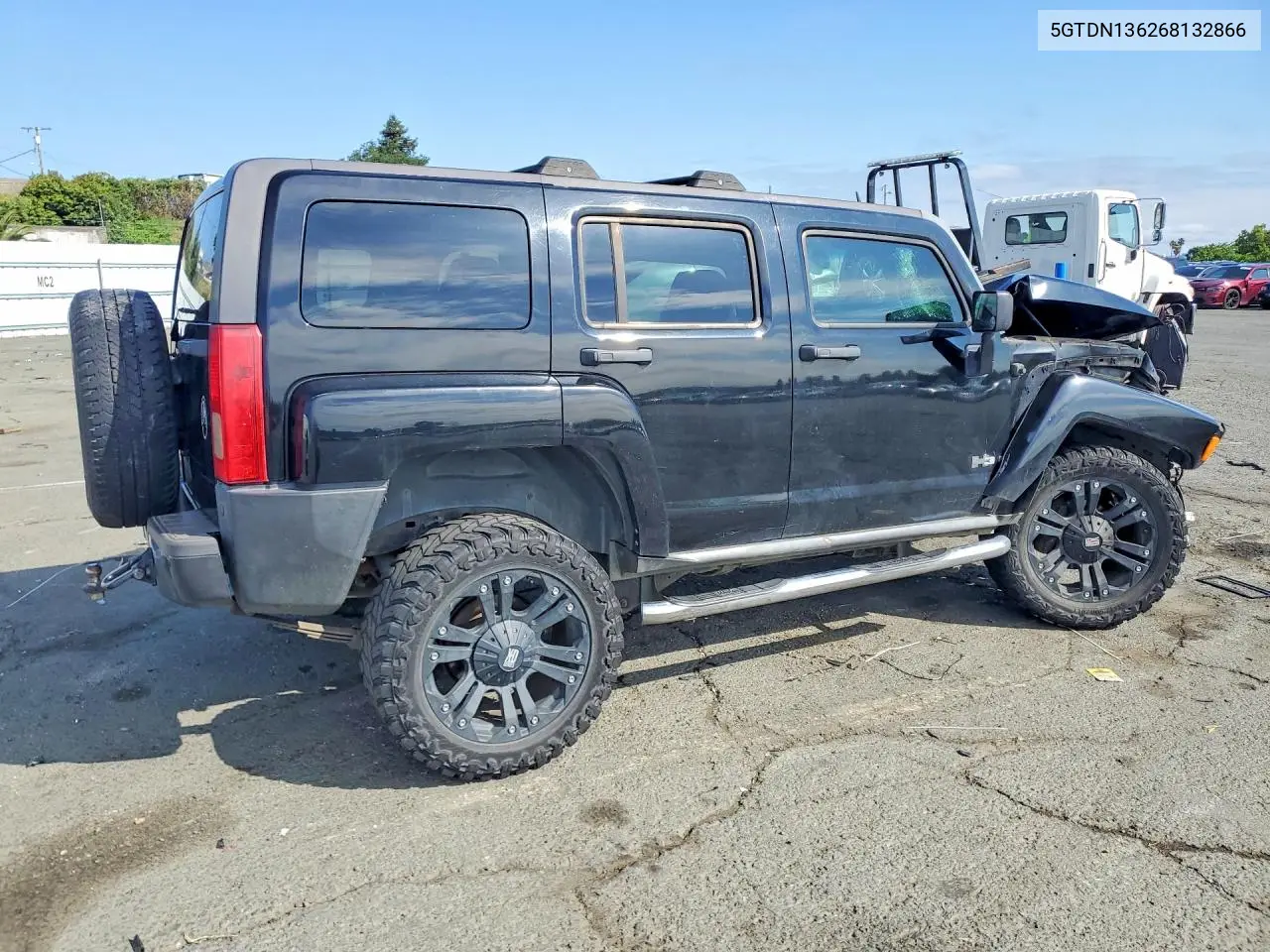 2006 Hummer H3 VIN: 5GTDN136268132866 Lot: 52452086