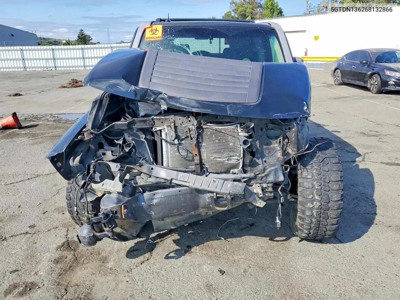 2006 Hummer H3 VIN: 5GTDN136268132866 Lot: 52452086