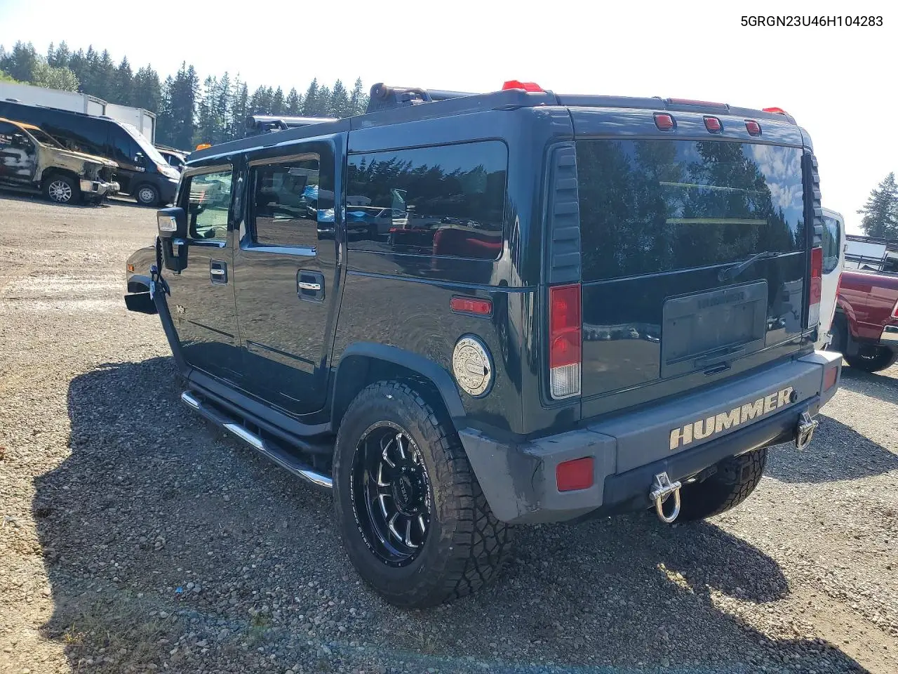 2006 Hummer H2 VIN: 5GRGN23U46H104283 Lot: 54705976