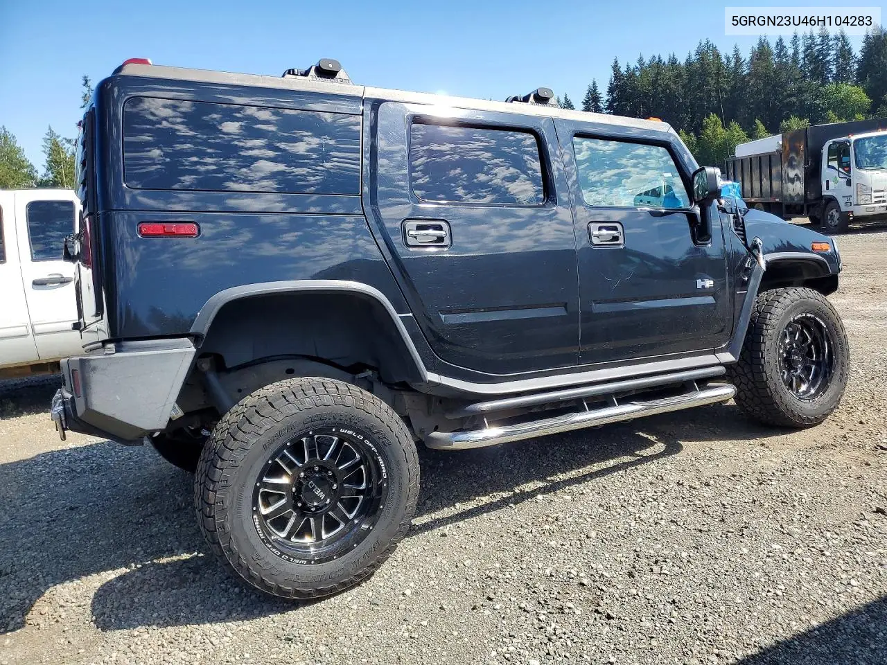 2006 Hummer H2 VIN: 5GRGN23U46H104283 Lot: 54705976