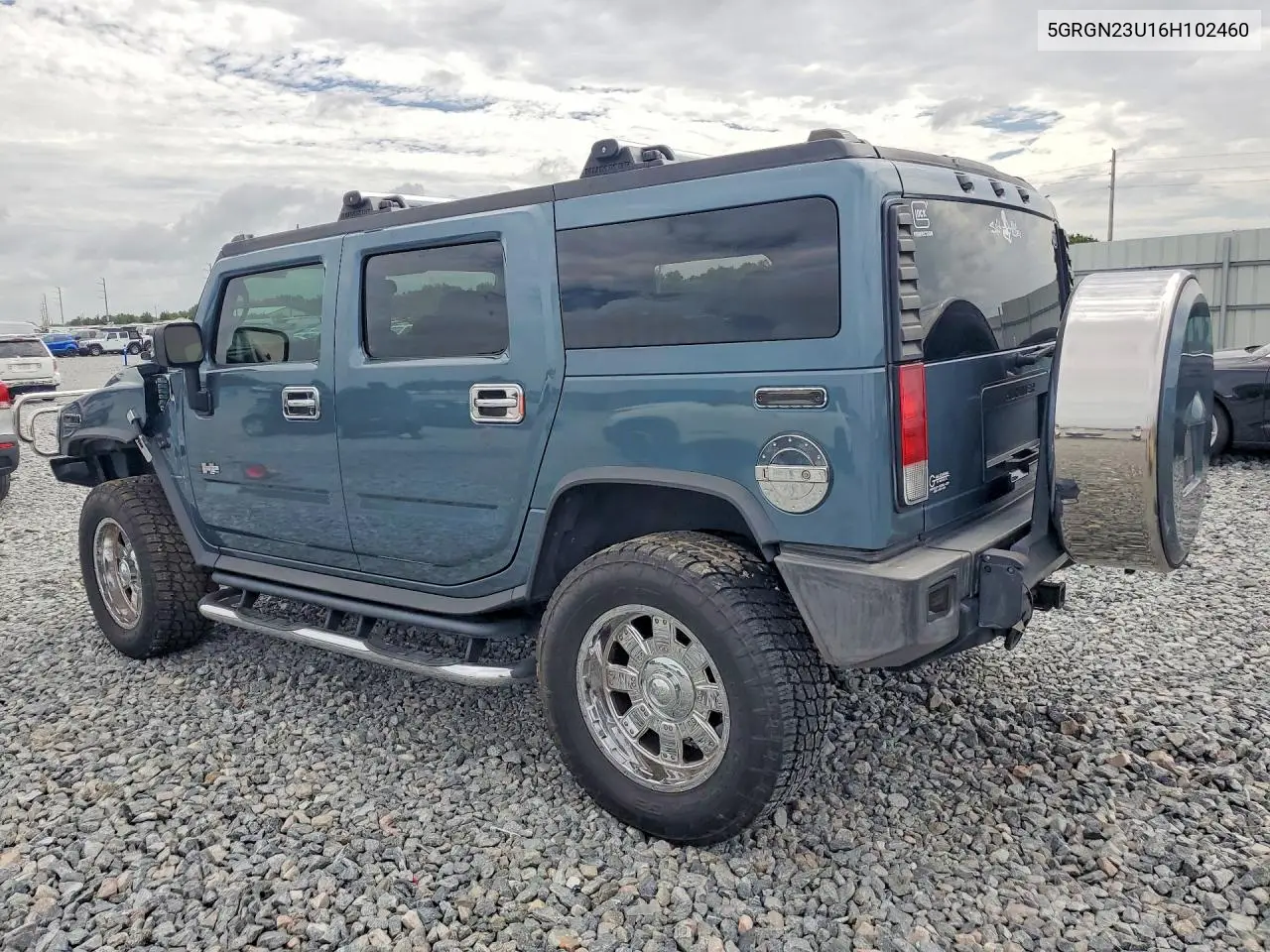 2006 Hummer H2 VIN: 5GRGN23U16H102460 Lot: 55078666