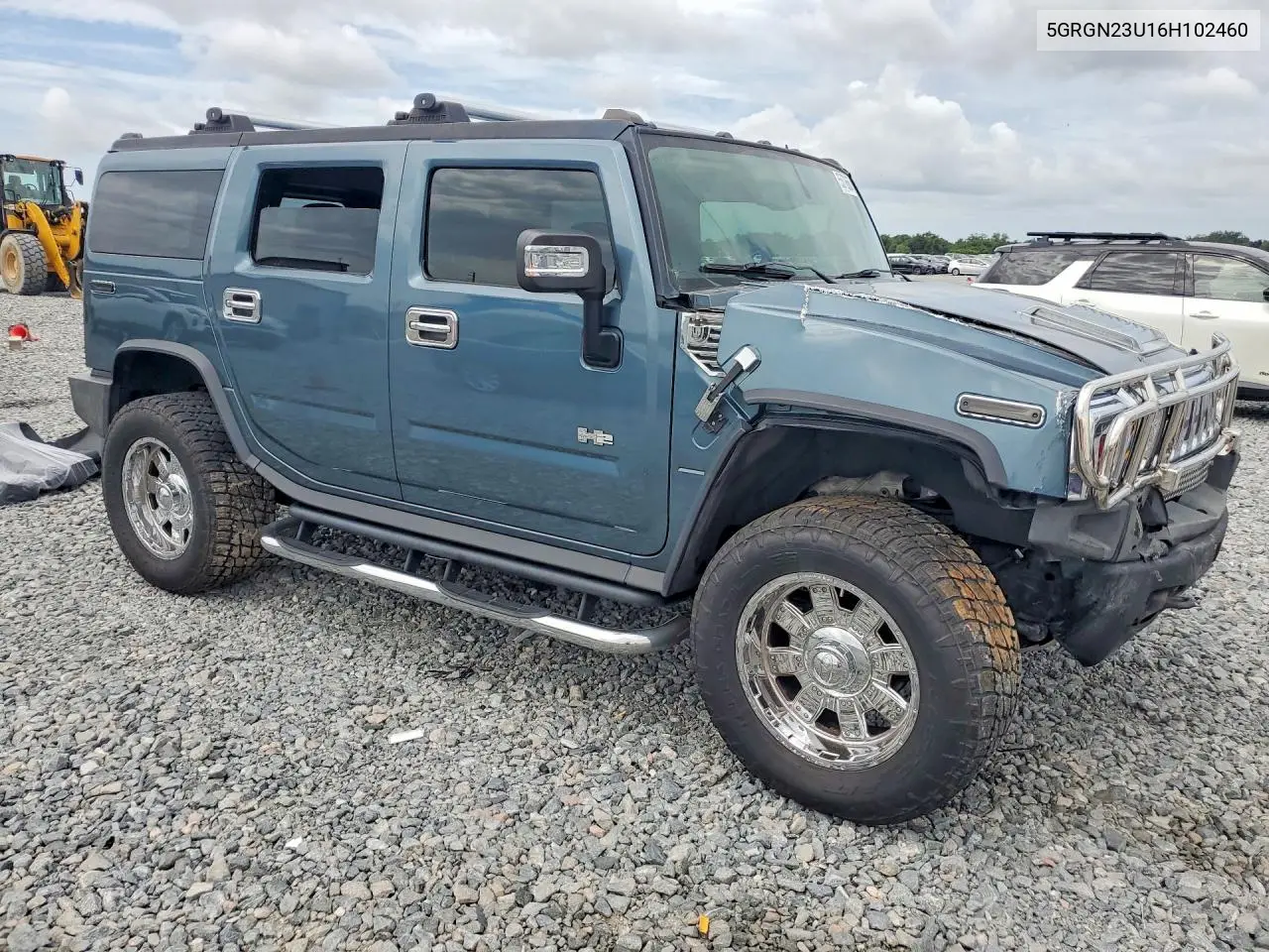 2006 Hummer H2 VIN: 5GRGN23U16H102460 Lot: 55078666
