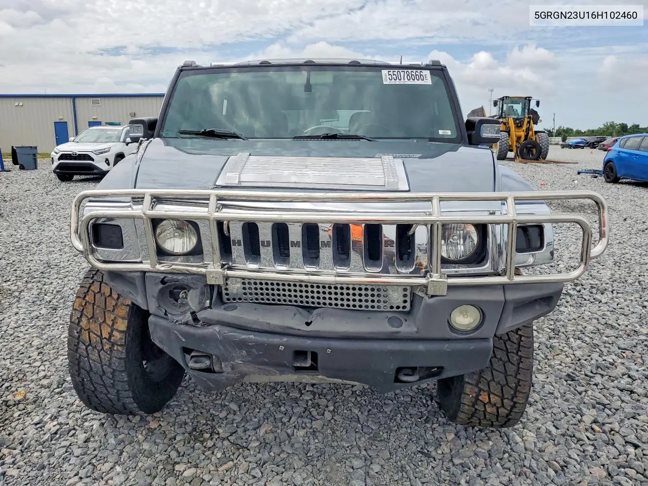 2006 Hummer H2 VIN: 5GRGN23U16H102460 Lot: 55078666
