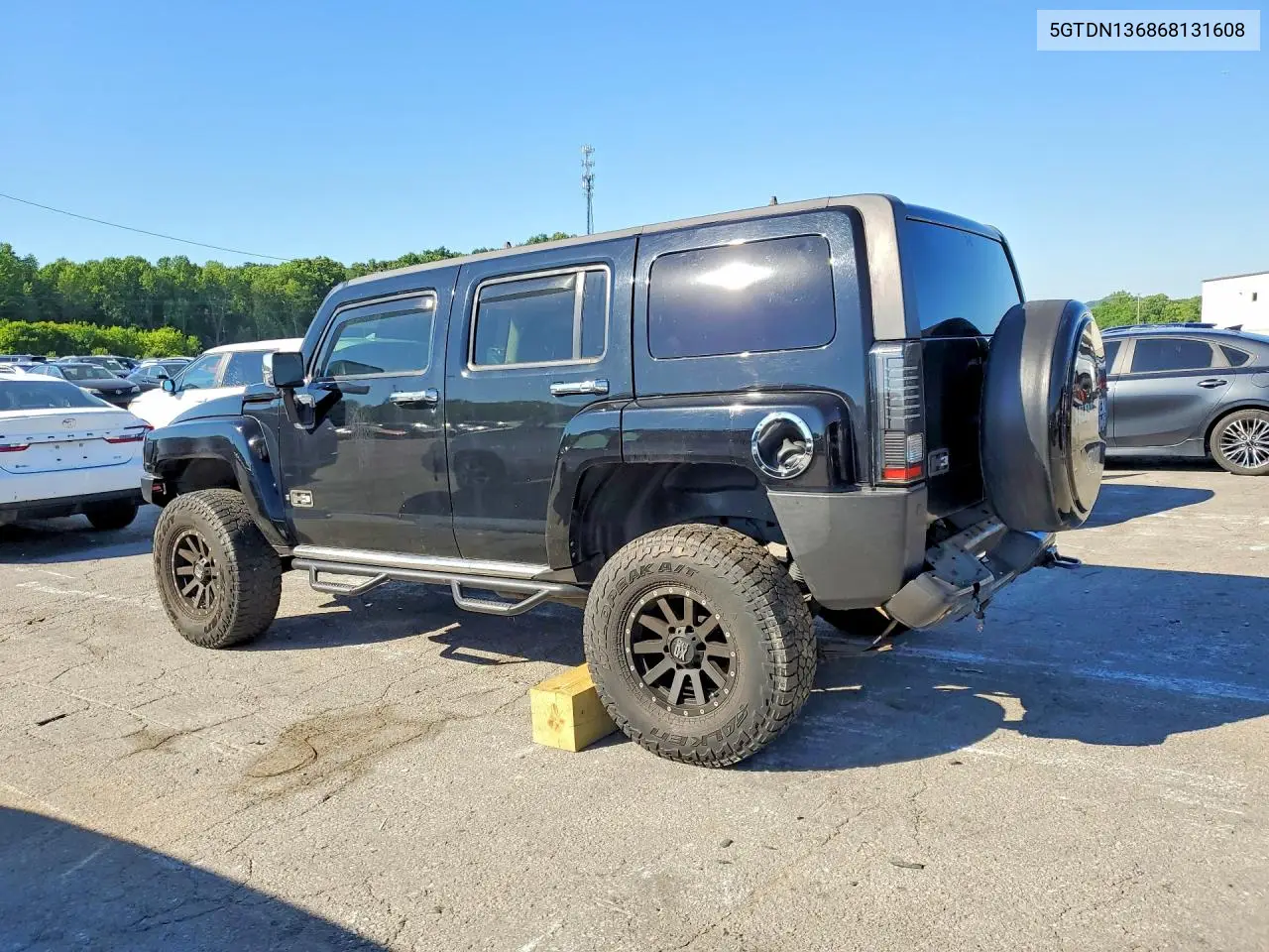 2006 Hummer H3 VIN: 5GTDN136868131608 Lot: 56023196