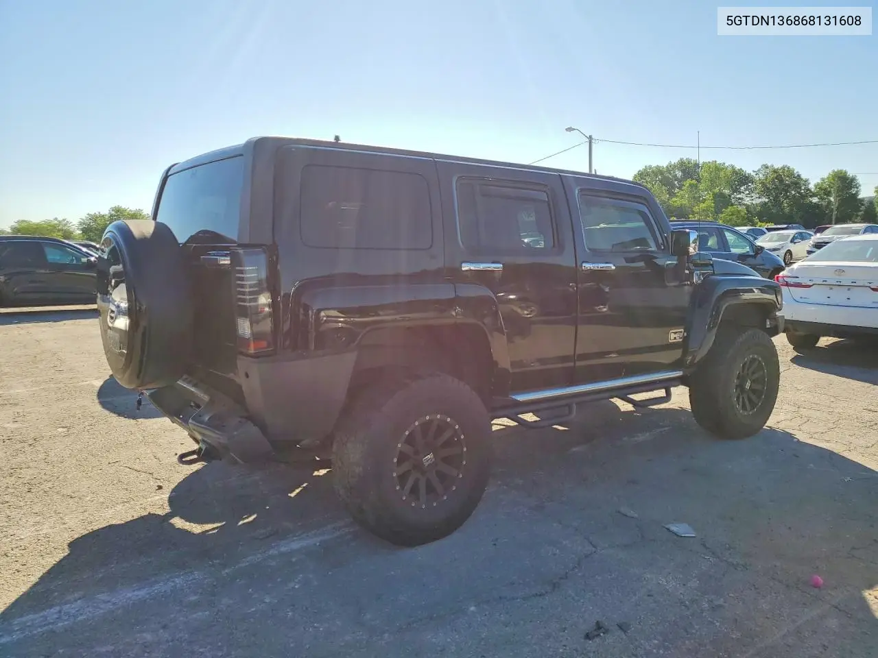 2006 Hummer H3 VIN: 5GTDN136868131608 Lot: 56023196