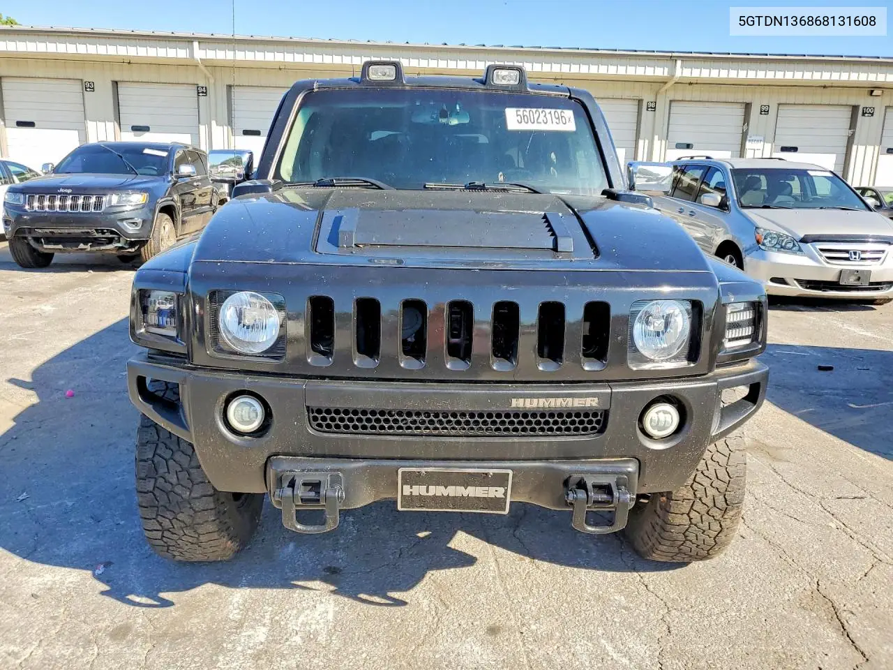 2006 Hummer H3 VIN: 5GTDN136868131608 Lot: 56023196