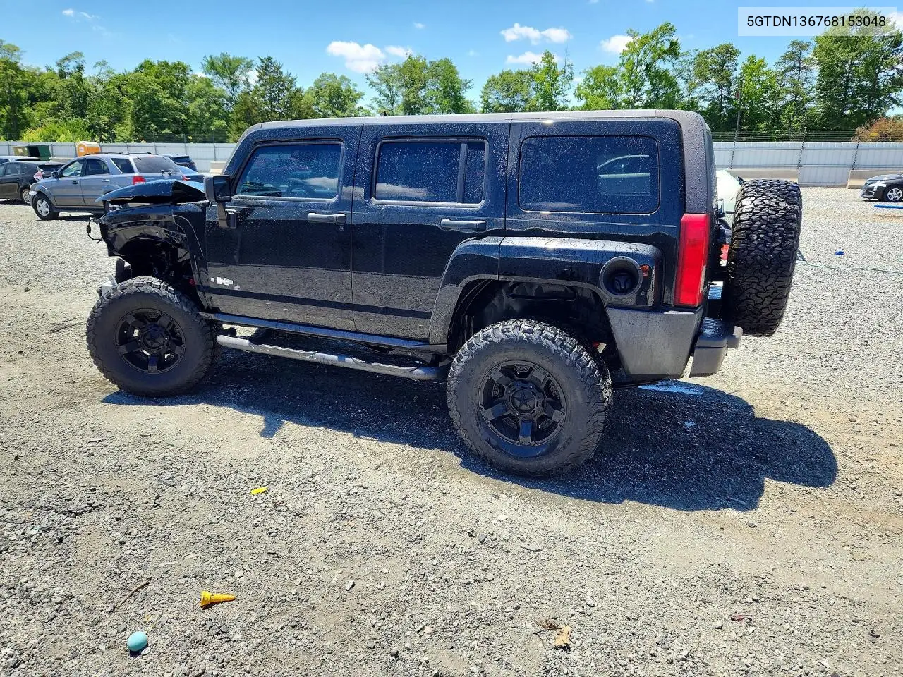 2006 Hummer H3 VIN: 5GTDN136768153048 Lot: 57655296