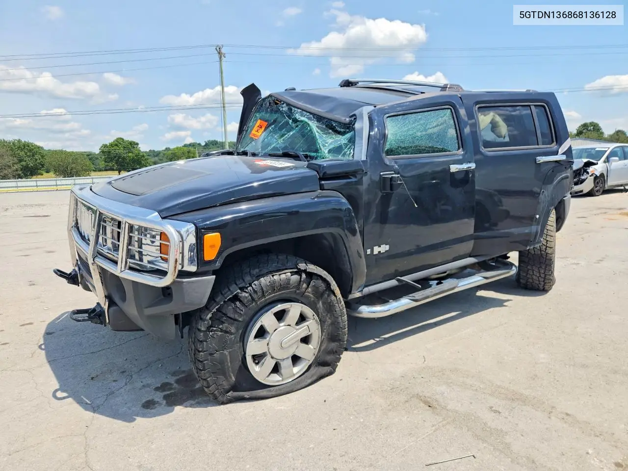 2006 Hummer H3 VIN: 5GTDN136868136128 Lot: 58878356