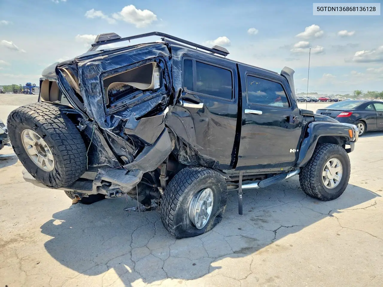 2006 Hummer H3 VIN: 5GTDN136868136128 Lot: 58878356