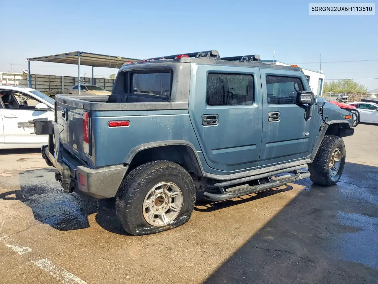 2006 Hummer H2 Sut VIN: 5GRGN22UX6H113510 Lot: 60278346