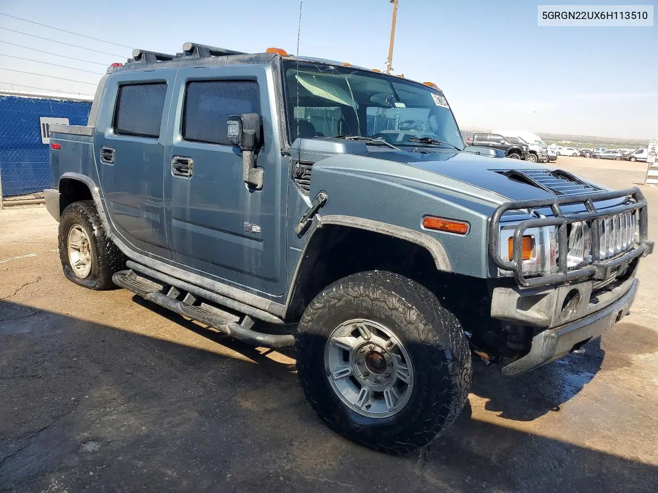 2006 Hummer H2 Sut VIN: 5GRGN22UX6H113510 Lot: 60278346