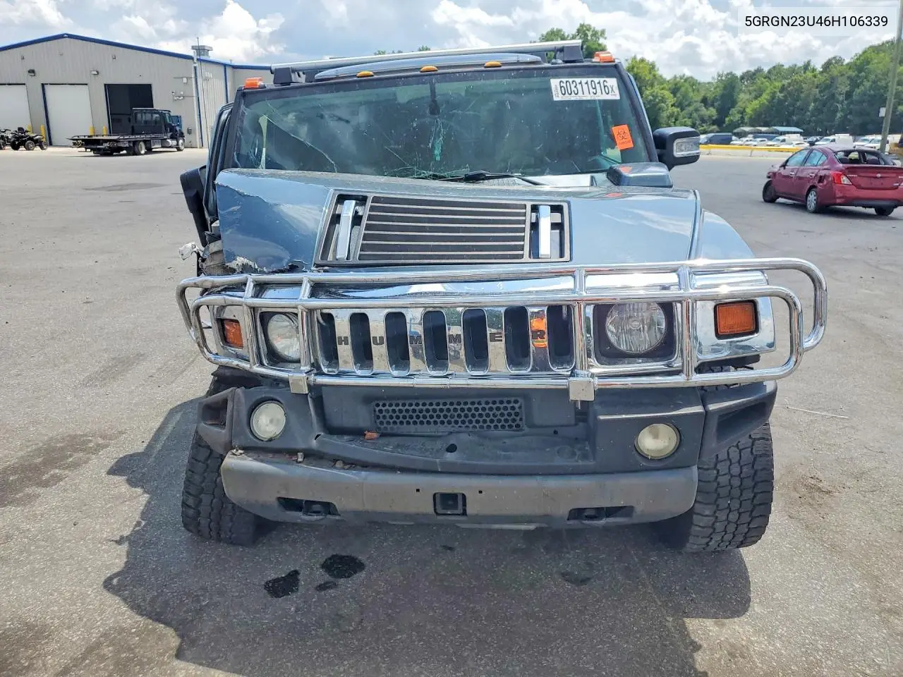 2006 Hummer H2 VIN: 5GRGN23U46H106339 Lot: 60311916