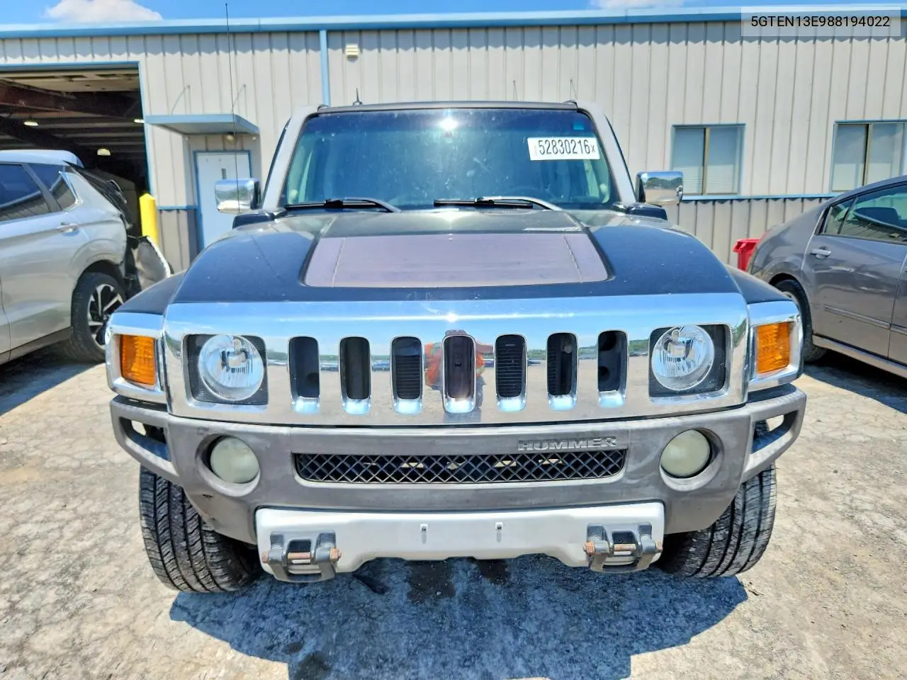 2008 Hummer H3 VIN: 5GTEN13E988194022 Lot: 52830216