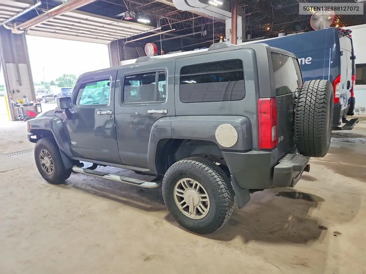 2008 Hummer H3 VIN: 5GTEN13E888127072 Lot: 56290256