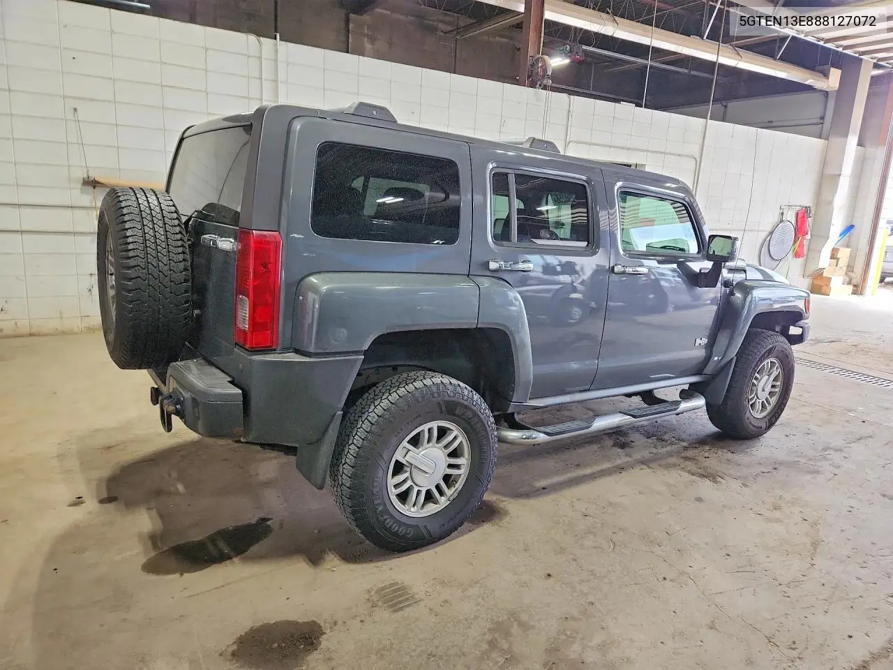 2008 Hummer H3 VIN: 5GTEN13E888127072 Lot: 56290256